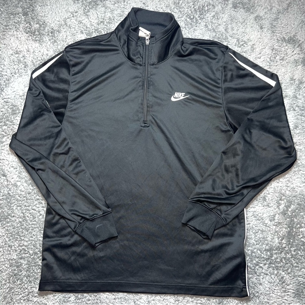 Nike Black Lightweight Quarter-Zip Jacket